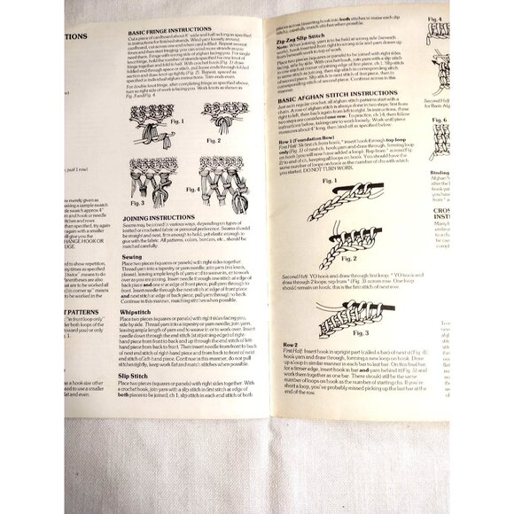 Needlework Crochet Magazines 1940s -70s Afghans Doilies Potholders Vintage Craft - Picture 11 of 16